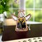 3.5" (H) Winter Deer Ornament - Handcrafted in Texas - Mother's Angels® Christmas Angel Wings Figurine